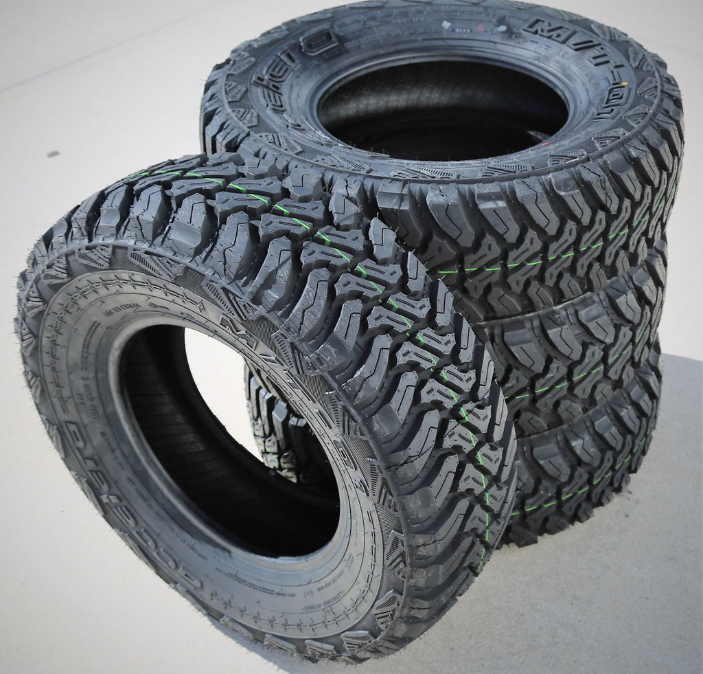 Accelera M/T-01 Mud Terrain Tire Set - 235/75R15, All-Season, Load Range C, 6 Ply, for SUVs & Light Trucks