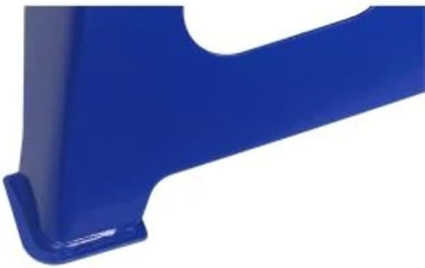 HD61222 22 Ton Automotive Jack Stands for Garages, Repair Shops, and DIY, Pin Style, V Shaped Saddle, Heavy Duty Steel Frame, Adjustable Height 11.825"- 19.725", Black/Blue, Pair