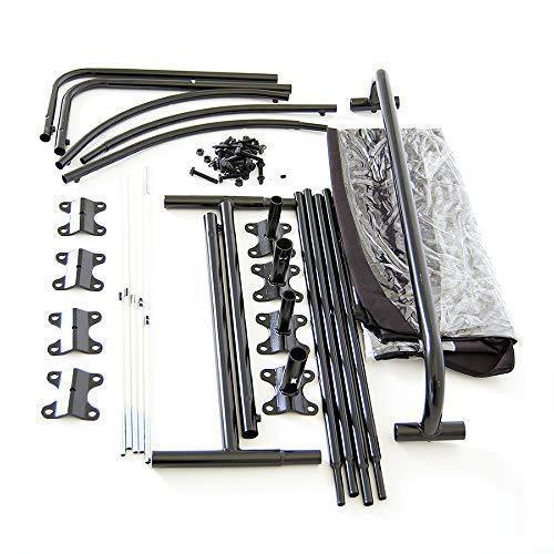 Arnold Deluxe Universal Snow Thrower Cab, Black - Fits Most 2 & 3-Stage Snow Blowers, Includes Pouch & Reflective Fabric
