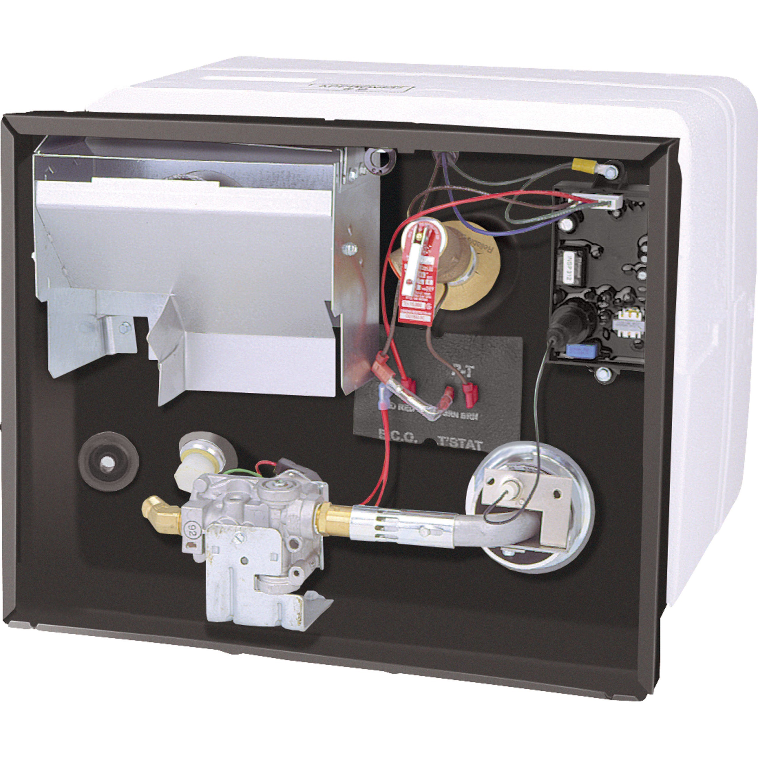 Atwood G6A-8E 6 Gallon Gas RV Water Heater, Polar White, U-Tube Design