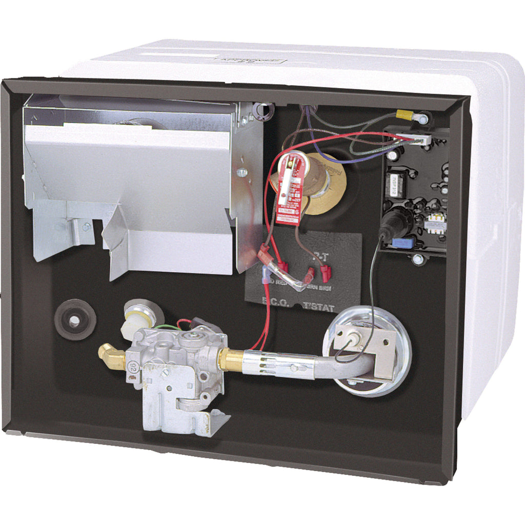 Atwood G6A-8E 6-Gallon Gas Water Heater, U-Tube Design, Polar White, for RVs & Motorhomes