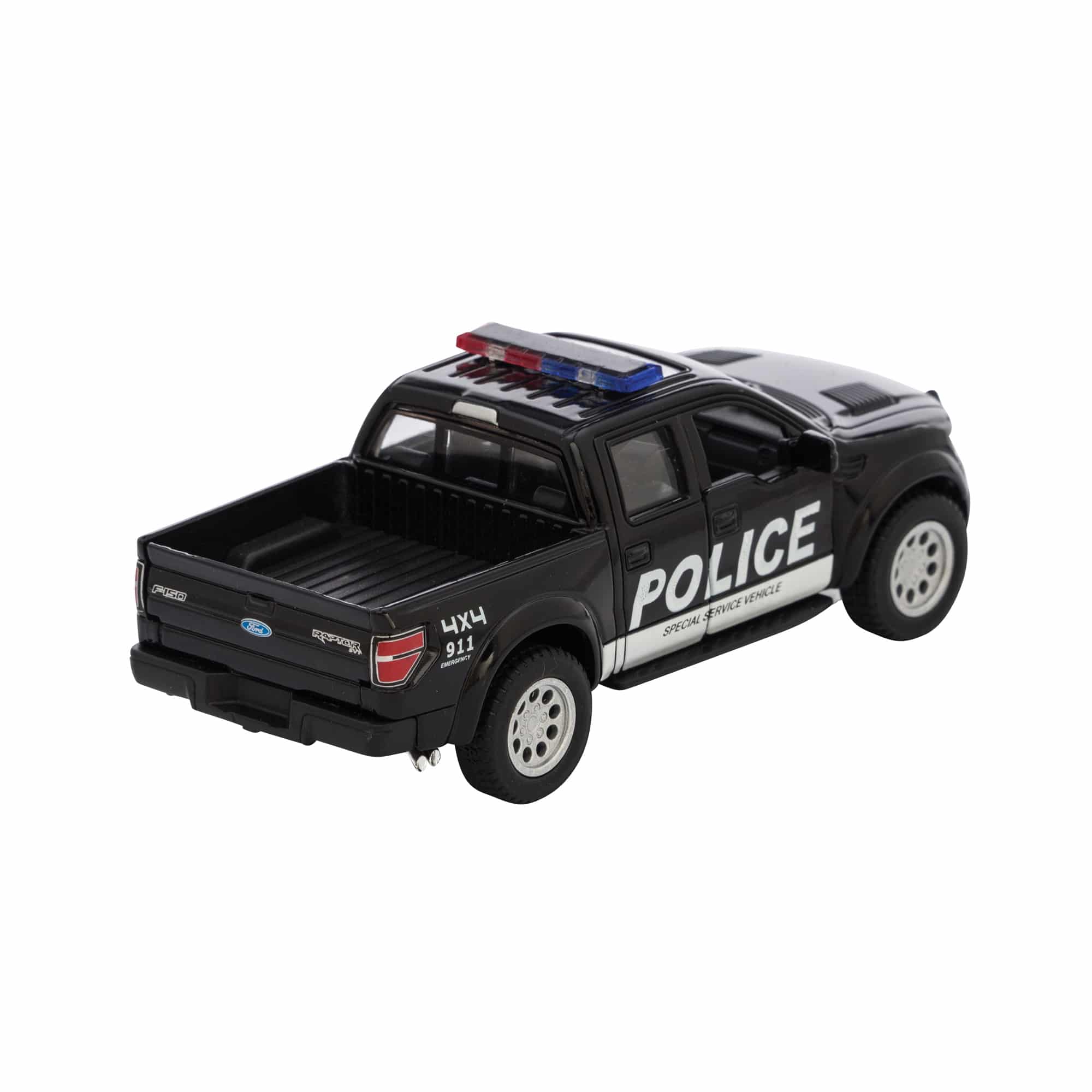 Diecast Raptor Fire-Police Rescue