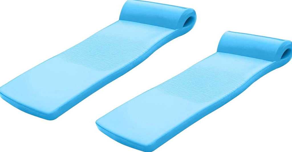 Adult Outdoor Swimming Pool Lounger Raft (2 Pack)