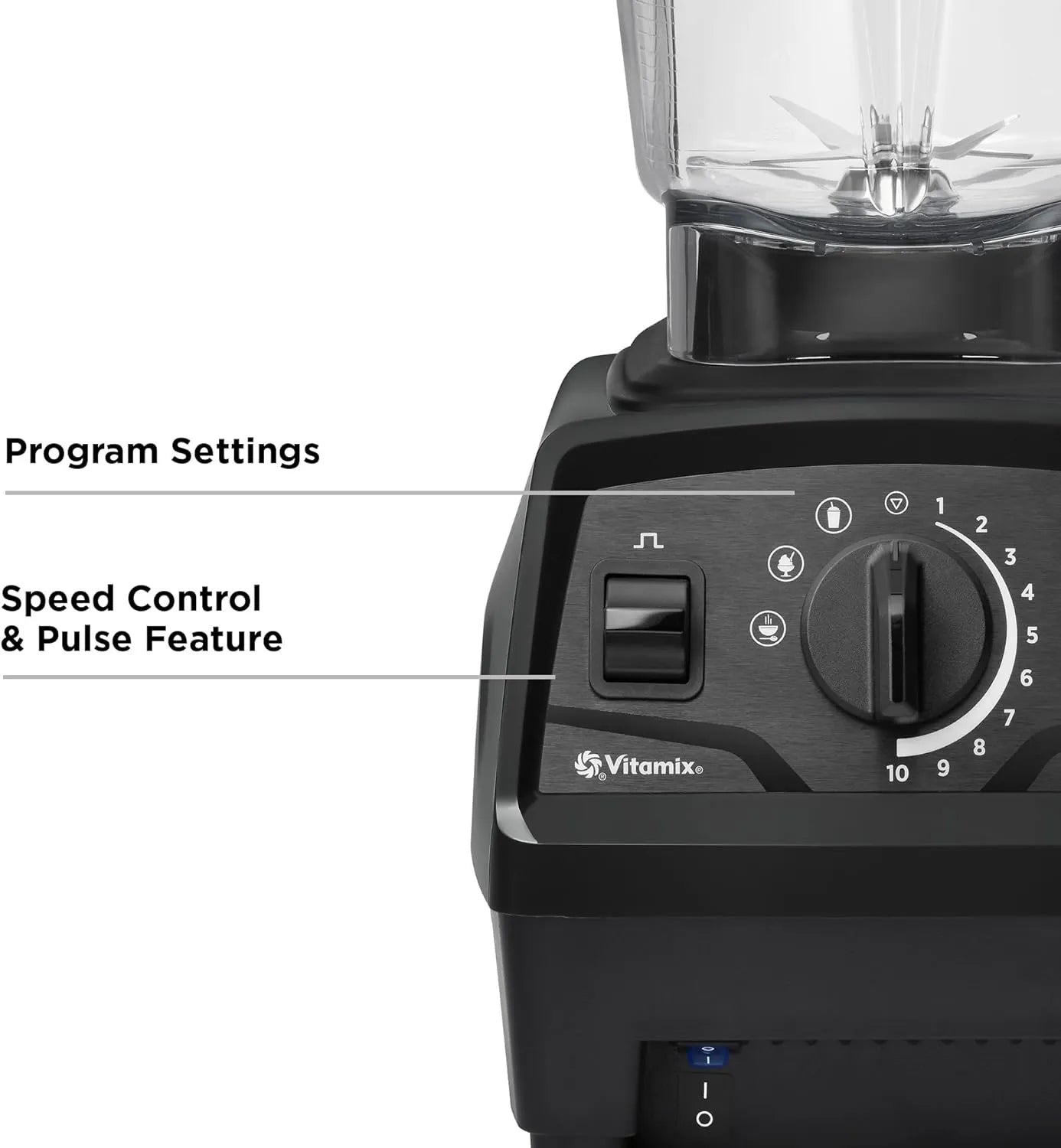 Vitamix Explorian Blender, Professional Grade, 64 oz. Low Profile Container, Black