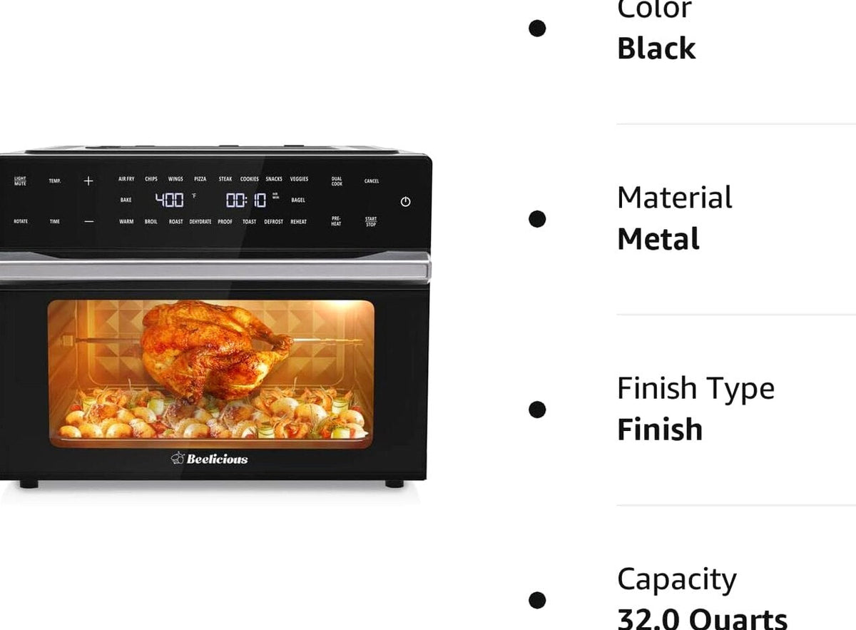 Extra Large Air Fryer, 19-in-1 Air Fryer Oven Combo