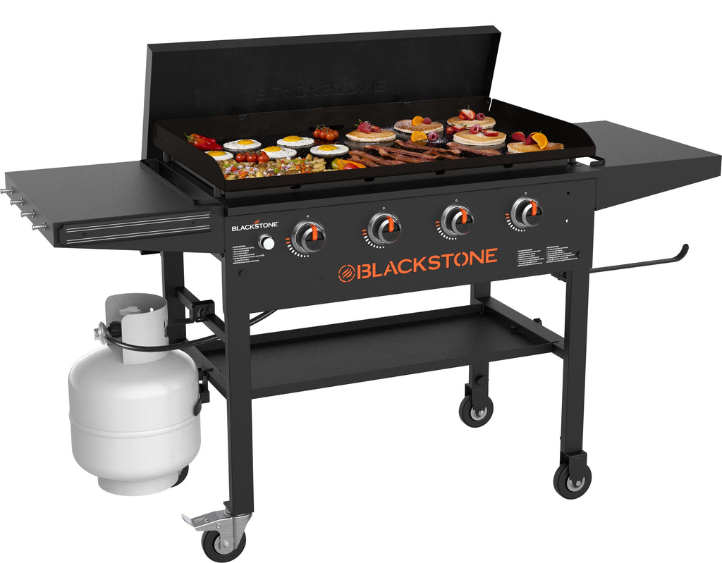 Blackstone 36" 4-Burner Propane Griddle with Hard Cover and Grease Management System