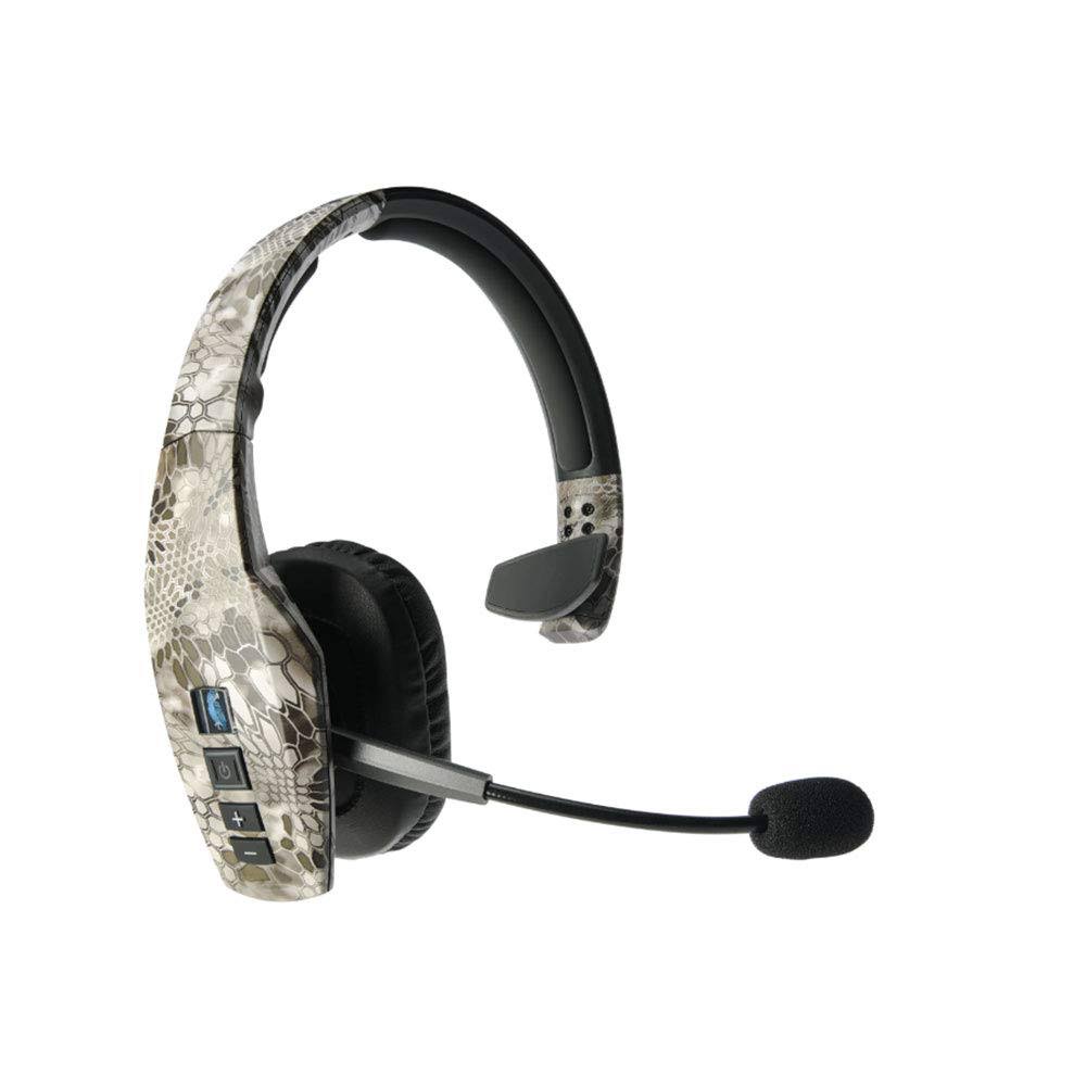 BlueParrott B550-XT Bluetooth Headset, 96% Noise Cancelling, Voice-Controlled, 24-Hour Talk Time, IP54 Water Resistant