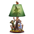 Bradford Exchange Wizard of Oz Dorothy & Scarecrow 18" Accent Lamp