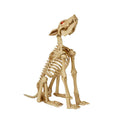 Brand Animated LED Skeleton Wolf, 2.5 ft, Poseable with Red LED Eyes, Halloween Decor