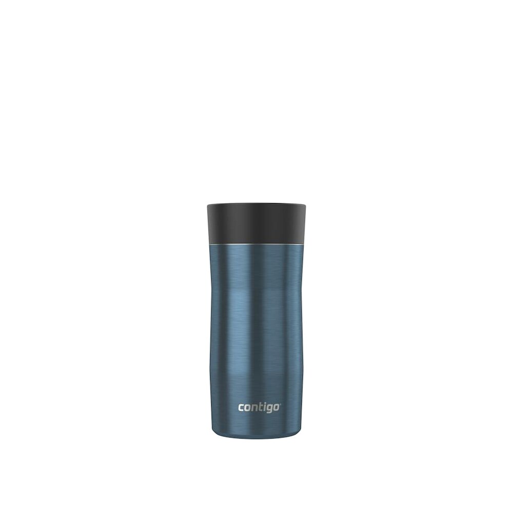 Contigo® AUTOSEAL® West Loop Vacuum-Insulated Stainless Steel Travel Mug with Easy-Clean Lid, 12 oz - Transparent Blueberry