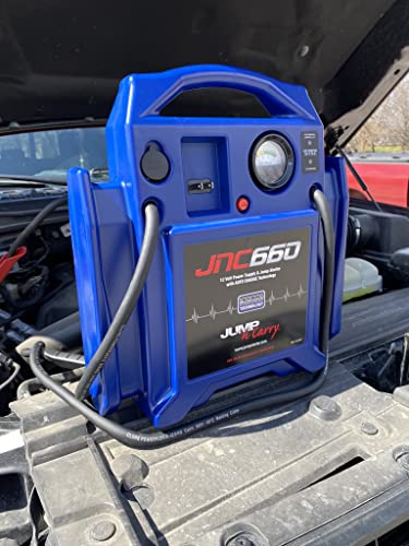 Clore Automotive Jump-N-Carry JNC660 1700 Peak Amp 12V Jump Starter with Proformer Battery