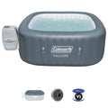 Coleman SaluSpa 6-Person Inflatable Hot Tub with 114 AirJets, DuraPlus, Freeze Shield, and Digital Control Panel