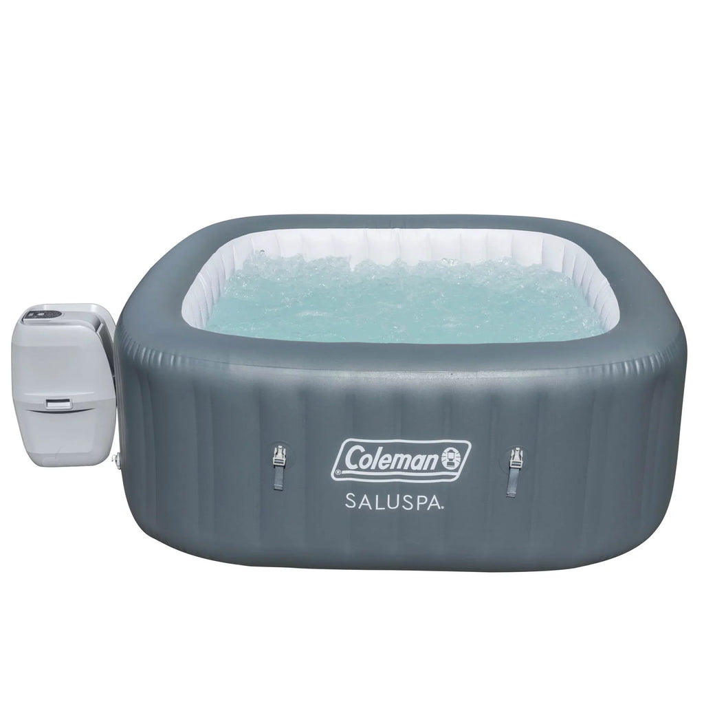 Coleman SaluSpa 6-Person Inflatable Hot Tub with 114 AirJets, DuraPlus, Freeze Shield, and Digital Control Panel