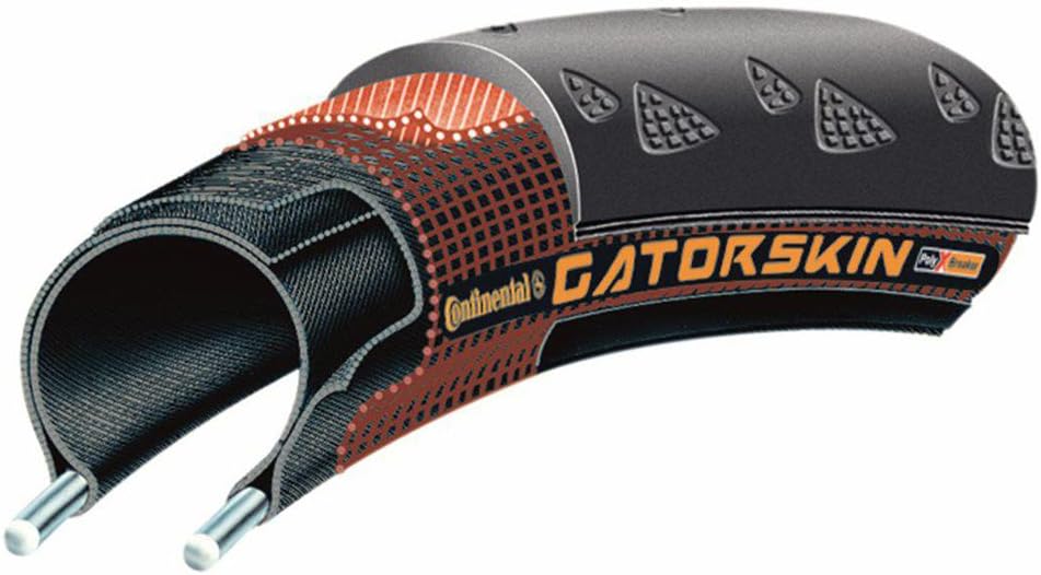 Continental GatorSkin DuraSkin Tire - Lightweight Sidewall Protection, Enhanced Durability