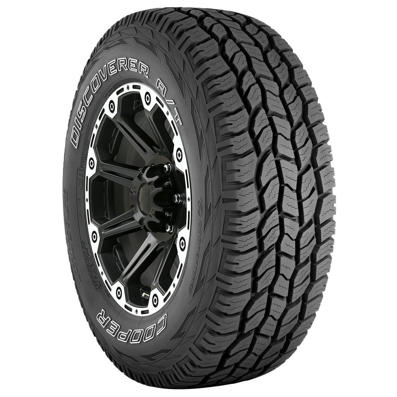 Cooper Discoverer A/T All-Season Tire LT265/75R16 123R for Trucks