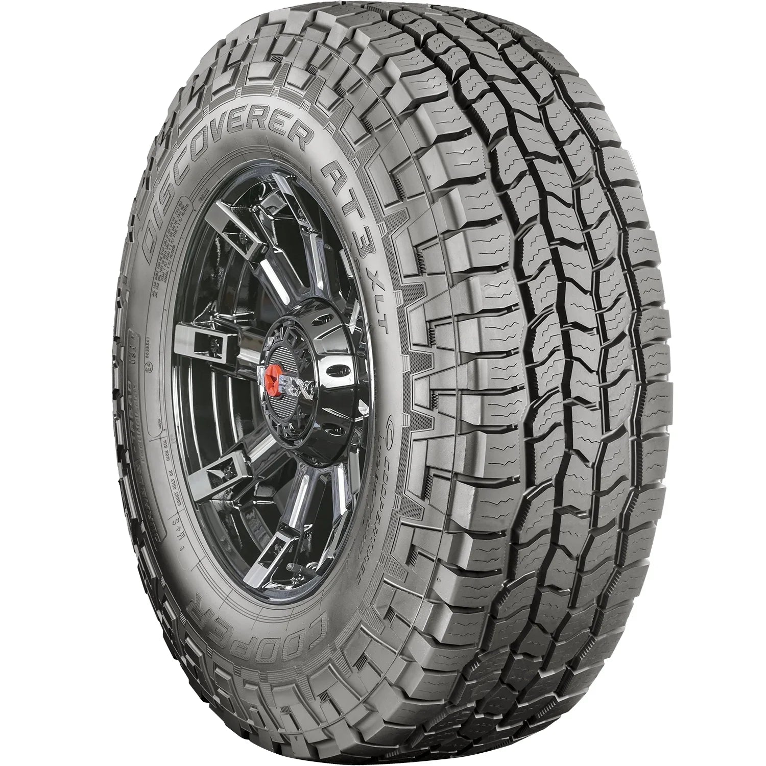 Cooper Discoverer AT3 XLT All Terrain Tire 285/70R17 Load E for Light Truck