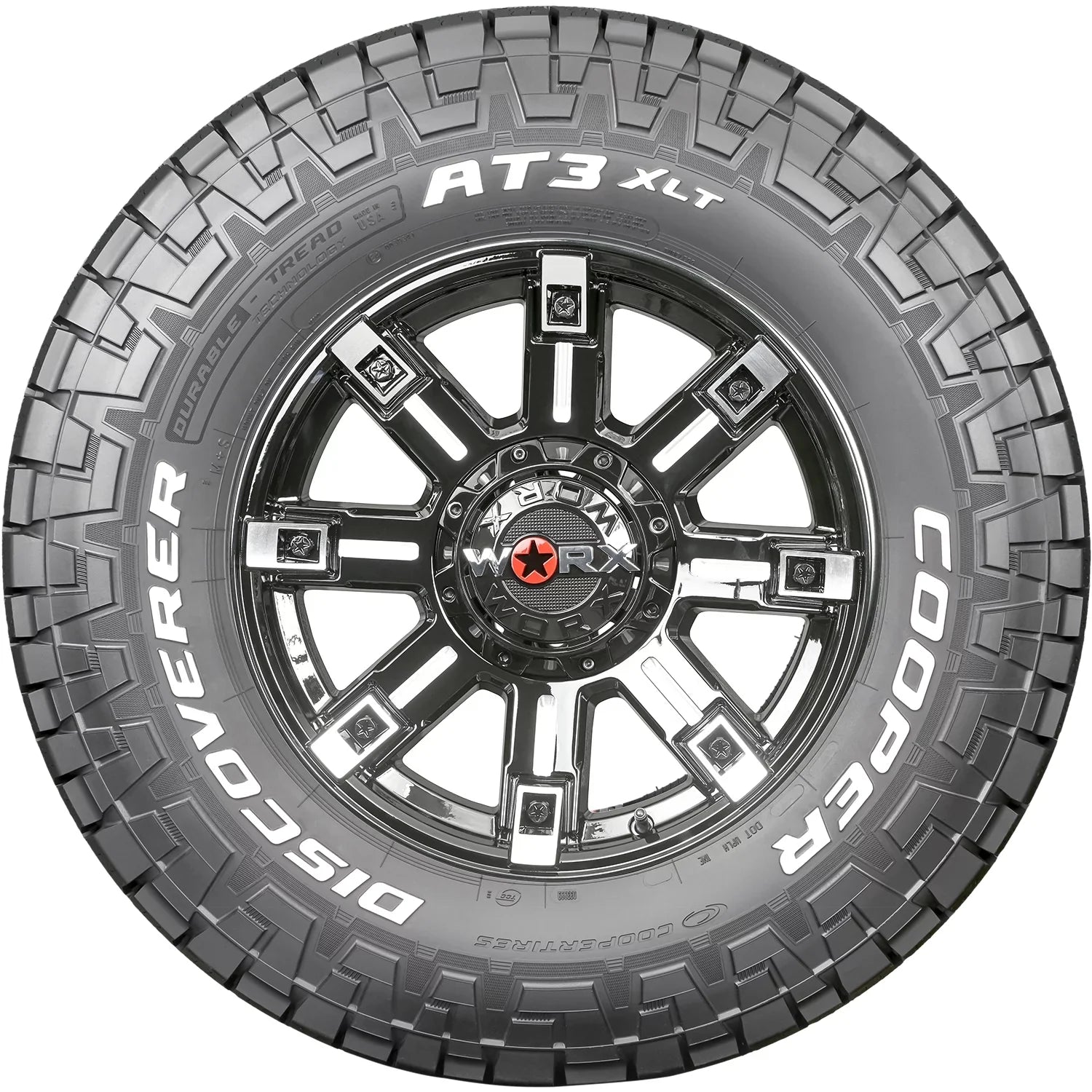 Cooper Discoverer AT3 XLT All Terrain Tire 285/75R16 10 Ply E for Light Trucks & Hummer H3