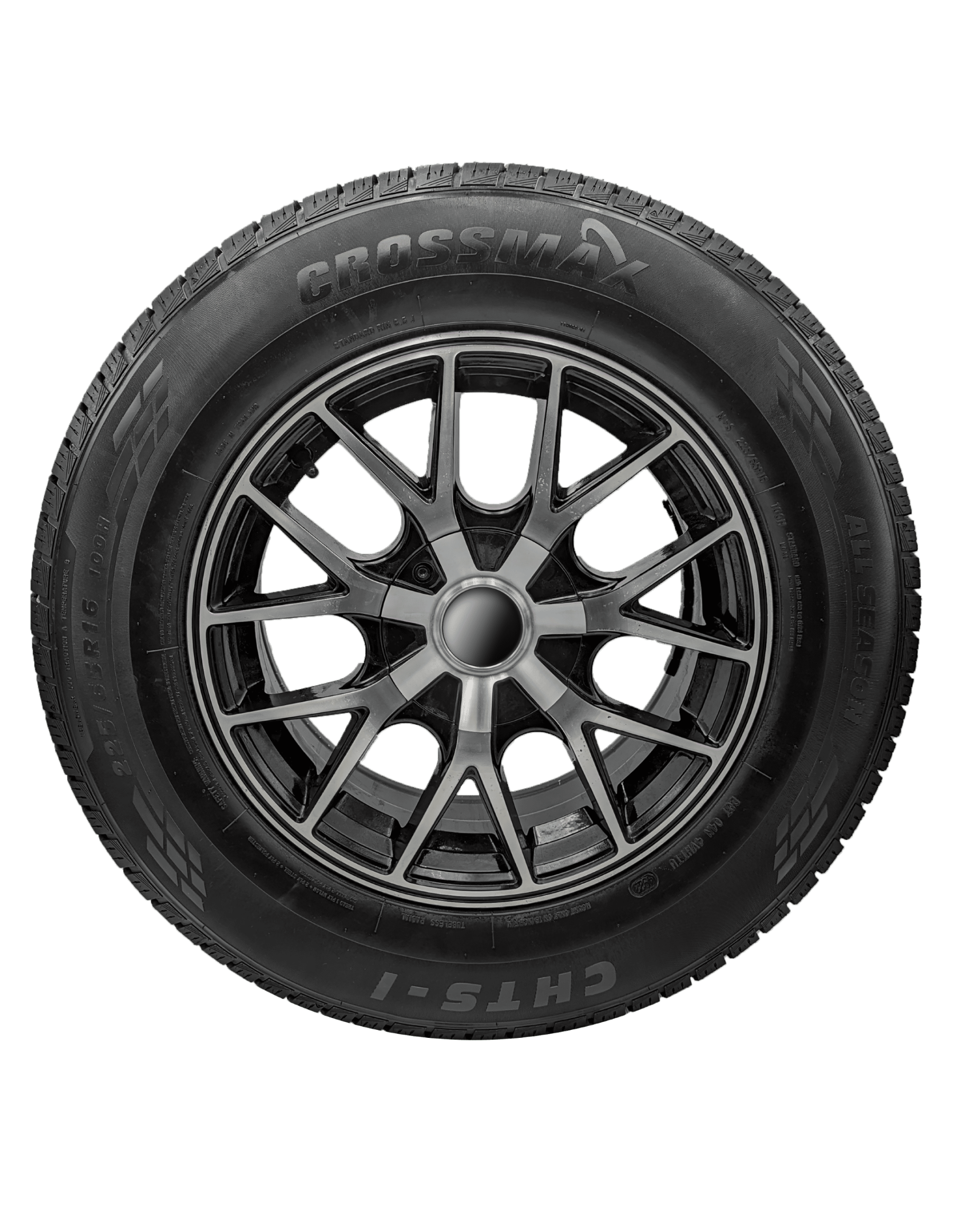 Crossmax CHTS-1 All-Season Tire 225/65R16 - Premium Performance, Mud & Snow Rated, Passenger Car Tire