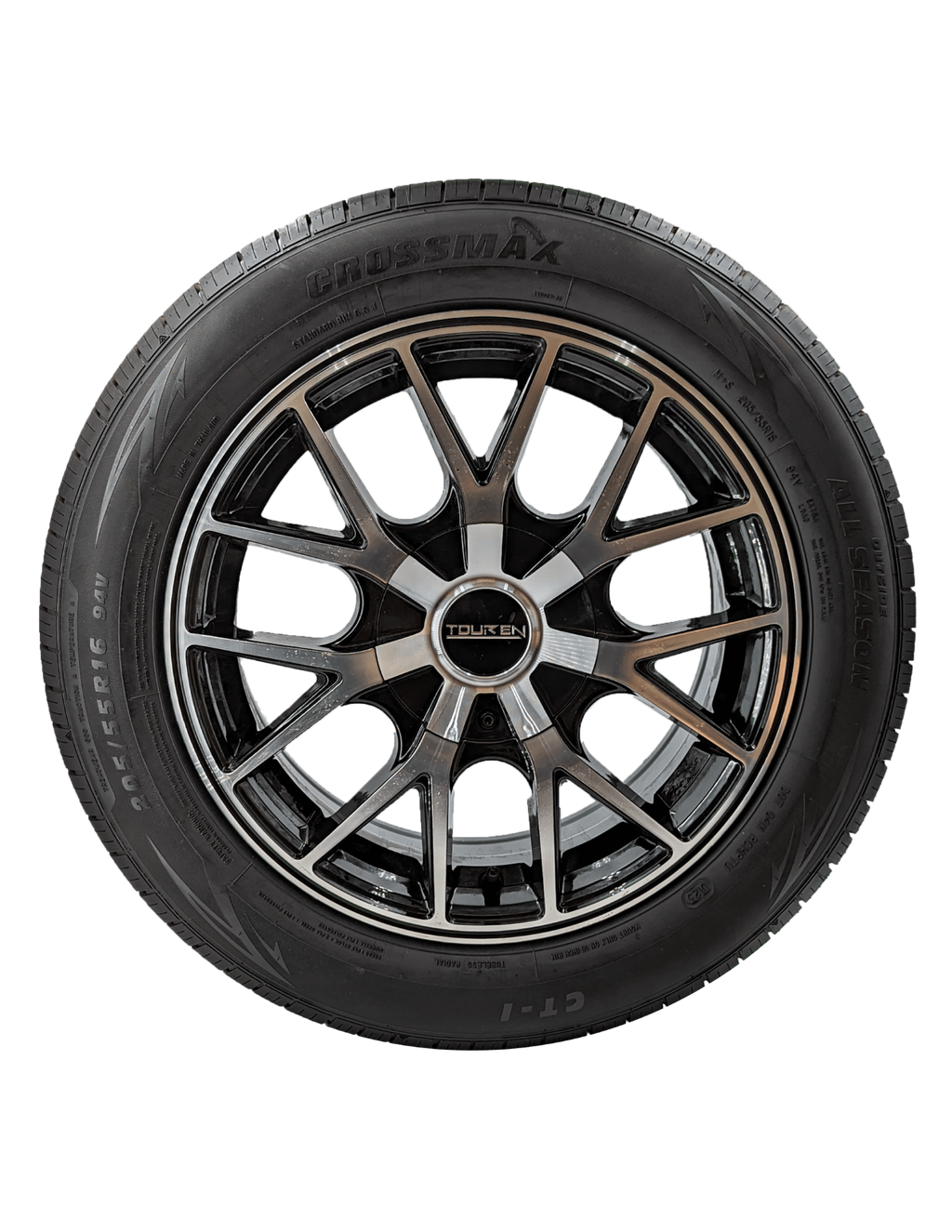 Crossmax CT-1 All-Season Tire 195/65R15 91H - Premium Touring Performance, Safety & Comfort