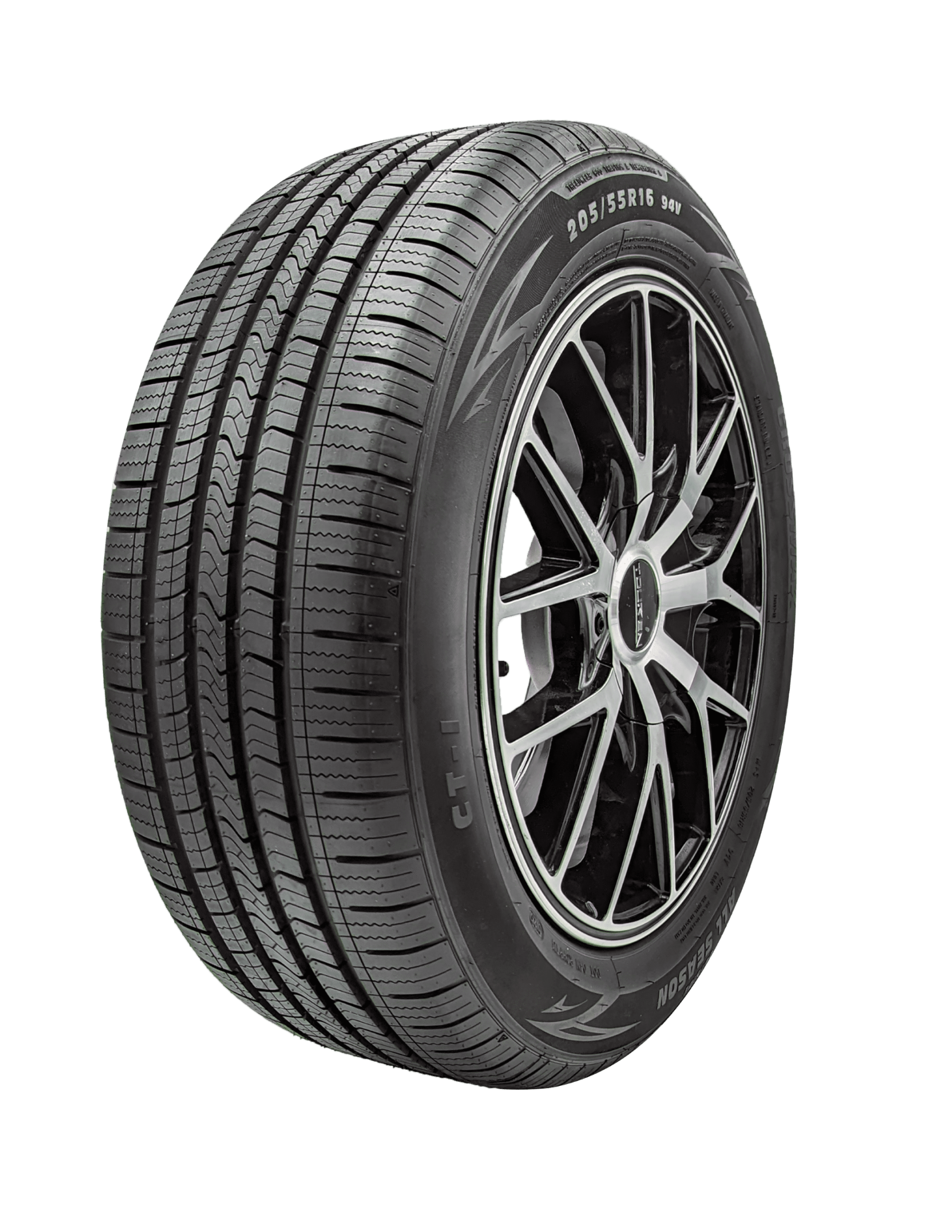 Crossmax CT-1 All-Season Tire 195/65R15 91H - Premium Touring Performance, Safety & Comfort
