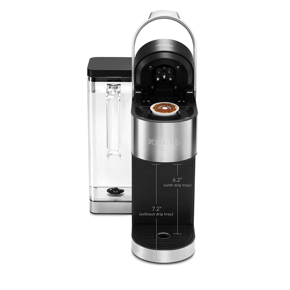 Keurig K Supreme Plus C Single Serve Coffee Maker with Multi stream Technology Incudes 15 K Cup Pods, Water Filter Handle, My K Cupu00ae Universal Reusable Coffee Filter