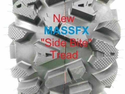25′′ MASSFX ATV / UTV TIRES FULL COMPLETE SET 4 – 25X8-12 25X10-12 BIGHORN
