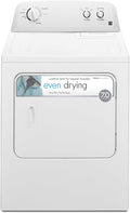 Kenmore 29′′ Front Load Electric Dryer with Wrinkle Guard and 7.0 Cubic Ft. Total Capacity, White