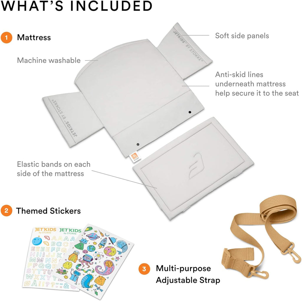 Kids' ride-on luggage and in-flight beds - Help your kids relax and sleep on the plane - Approved by multiple airlines - Best for ages 3 - 7