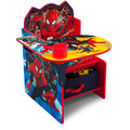 Delta Children Marvel Spider-Man Chair Desk with Storage Bin, Greenguard Gold Certified, for Kids Aged 3-6, Engineered Wood, Scratch-Resistant