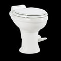 Dometic 320 Series Standard Height RV Toilet, White, Ceramic Bowl, Efficient Flush