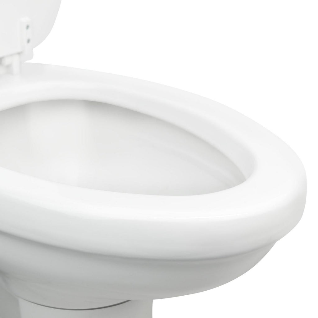 Dometic 320 Series Standard Height RV Toilet, White, Ceramic Bowl, Efficient Flush