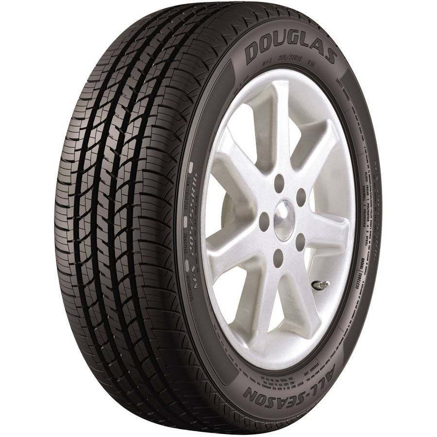 Douglas All-Season Tire 225/65R17 102H - Durable, Quiet Ride for Cars & Minivans