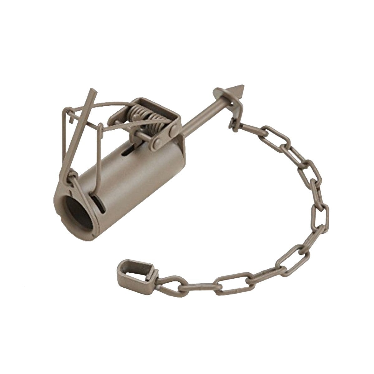 Duke DP Coon Trap - Dog-Proof Design, Powerful Springs, Sensitive Trigger, Straight Spade Staking System