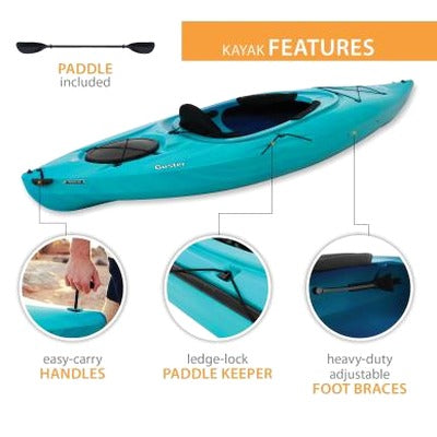 Lifetime Guster 100 Sit-In Kayak (2-Pack) 457