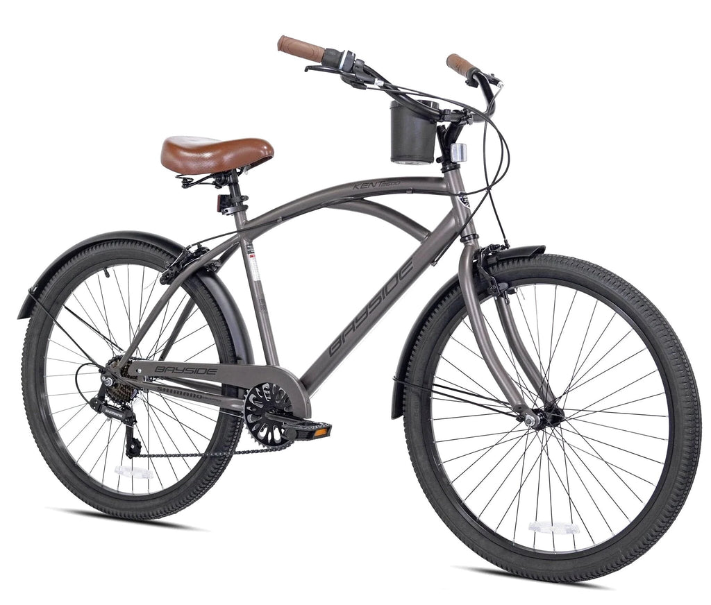 Kent 26 in. Bayside Men's Cruiser Bike Satin Cocoa