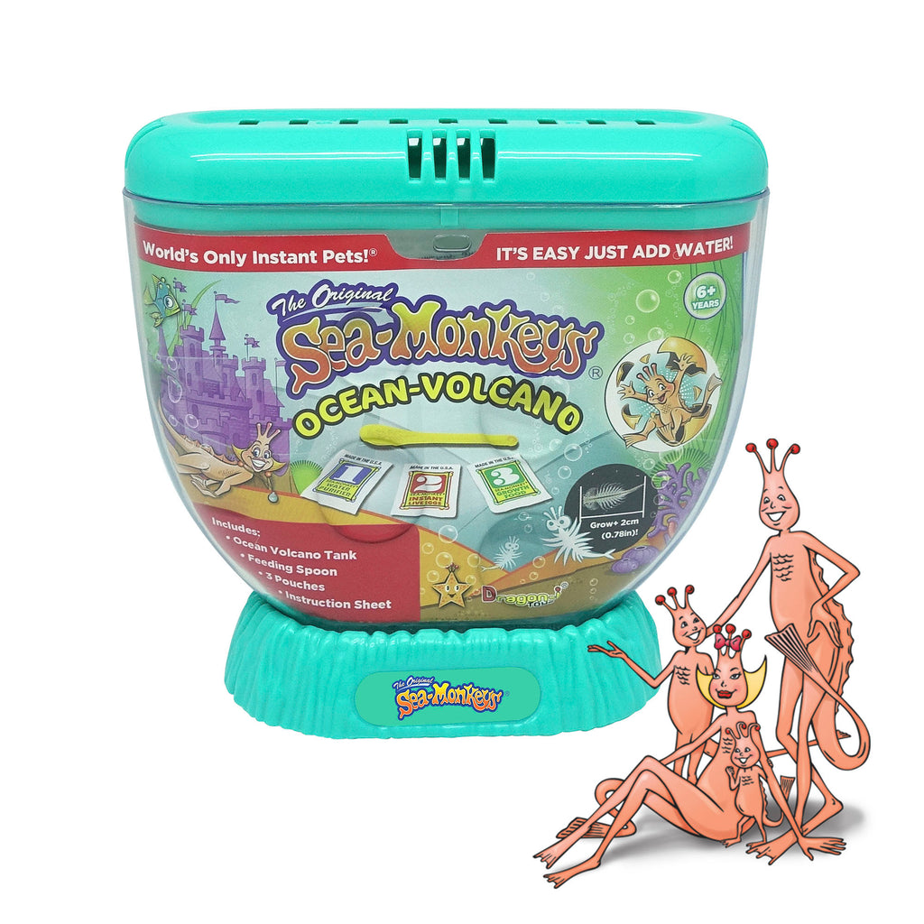 Sea-Monkeys Ocean Volcano