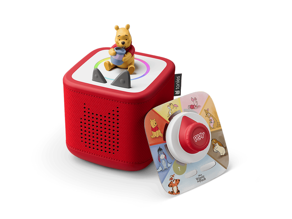 Disney Winnie the Pooh Toniebox 2 Play Set - Sunset Red