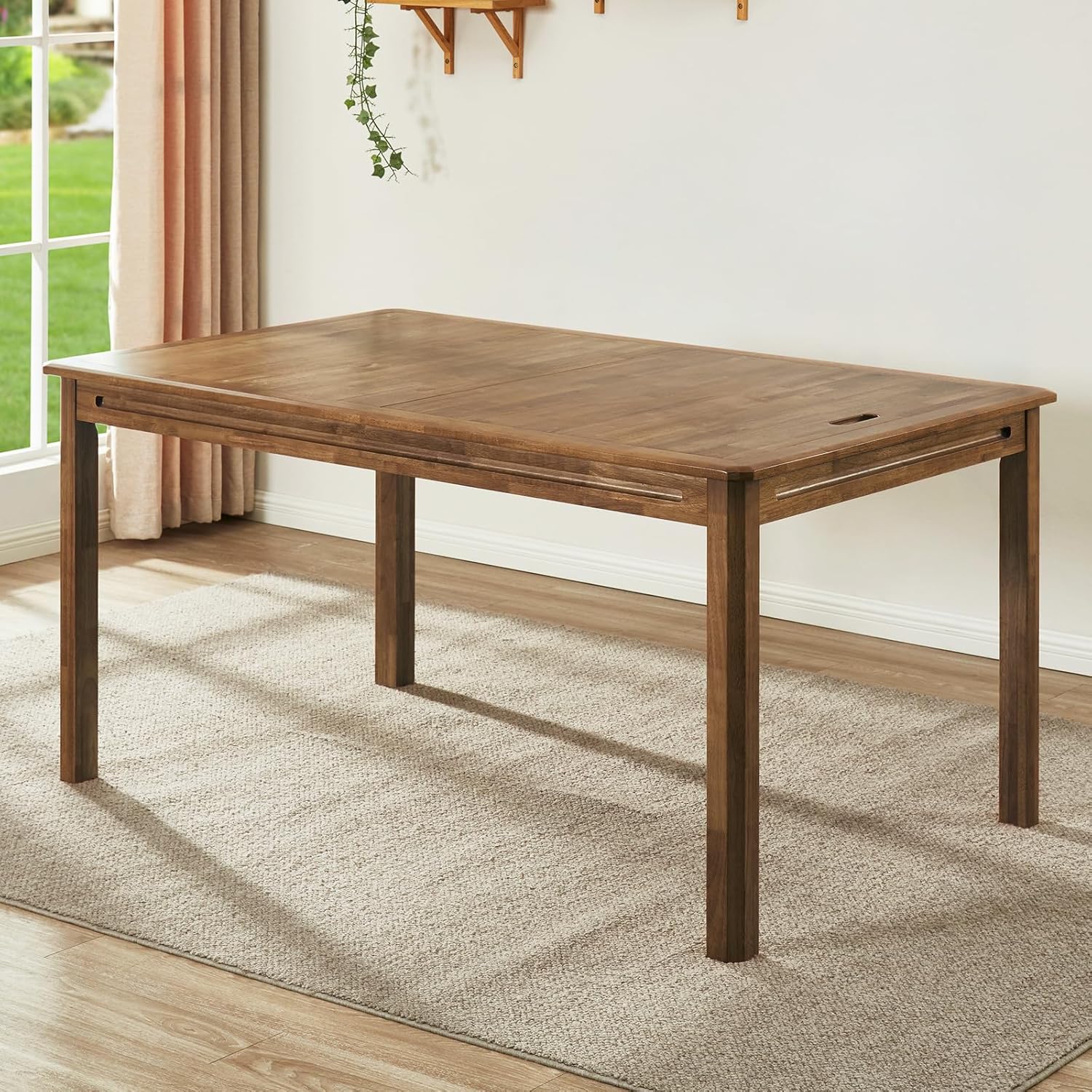 Board Game Table with Removable Top, Seats 4–6, 57"x33" Play Area