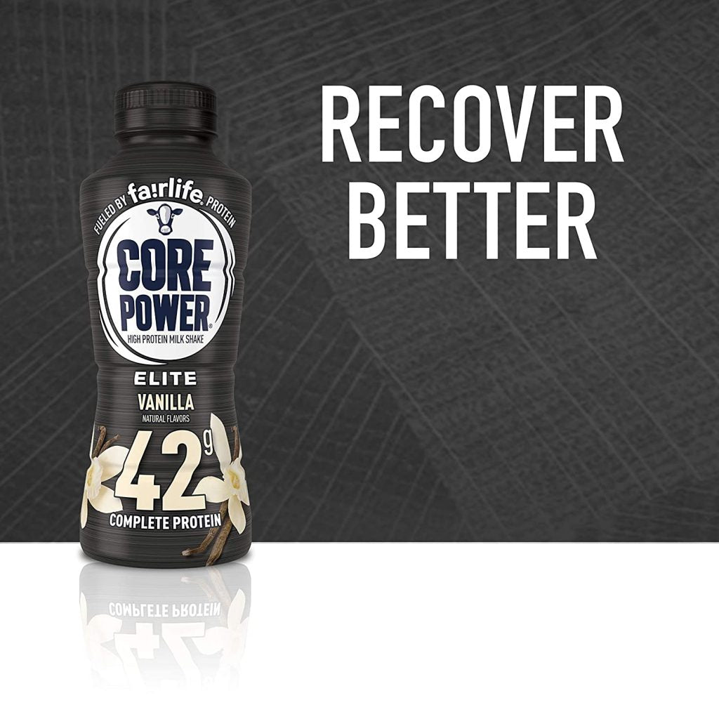 Fairlife Core Power Elite 42g High Protein Shake, Vanilla, 14 Fl Oz, 12 Pack