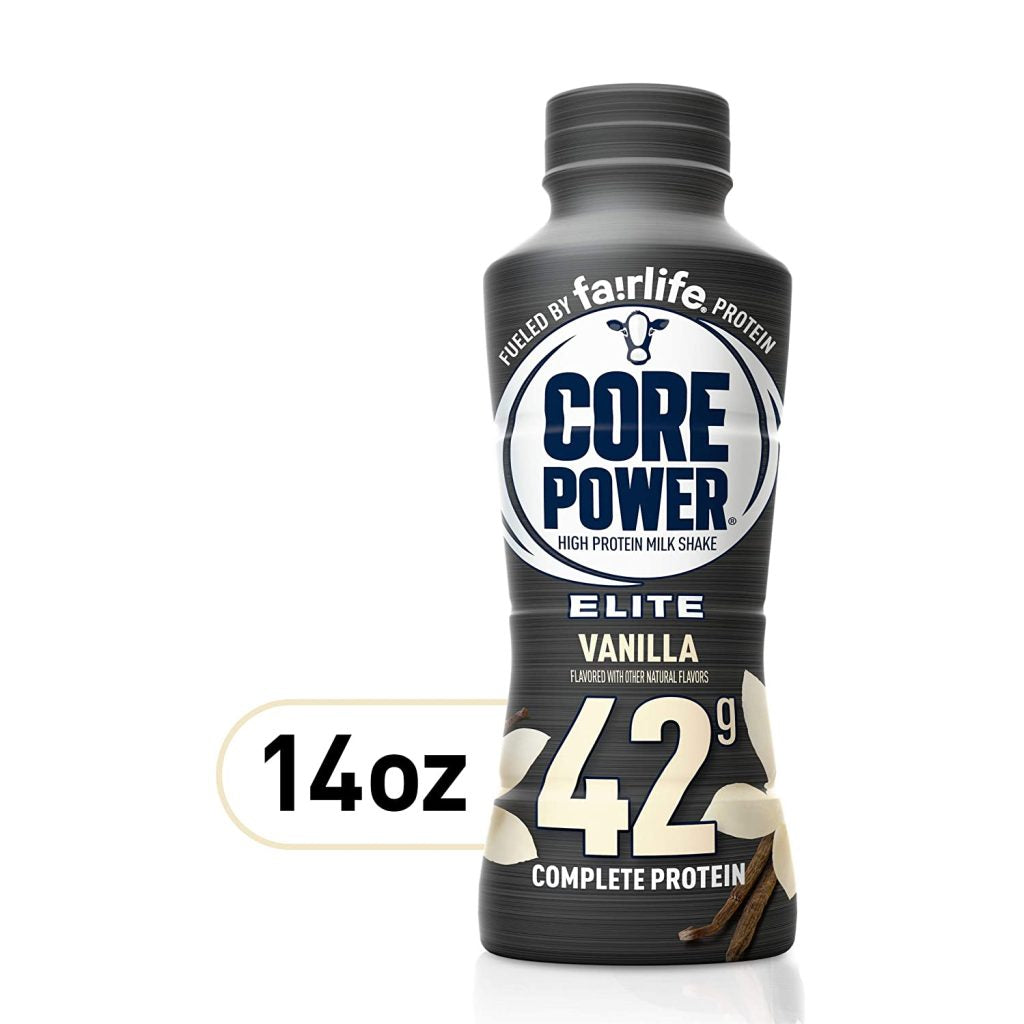 Fairlife Core Power Elite 42g High Protein Shake, Vanilla, 14 Fl Oz, 12 Pack
