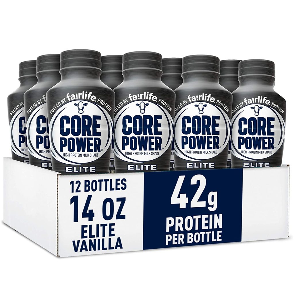 Fairlife Core Power Elite 42g High Protein Shake, Vanilla, 14 Fl Oz, 12 Pack