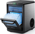 GE Profile Opal Nugget Ice Maker, Countertop Pebble Ice Machine, 44 lbs/Day, Pull Out Water Tank, Removable Basket, Stainless Steel