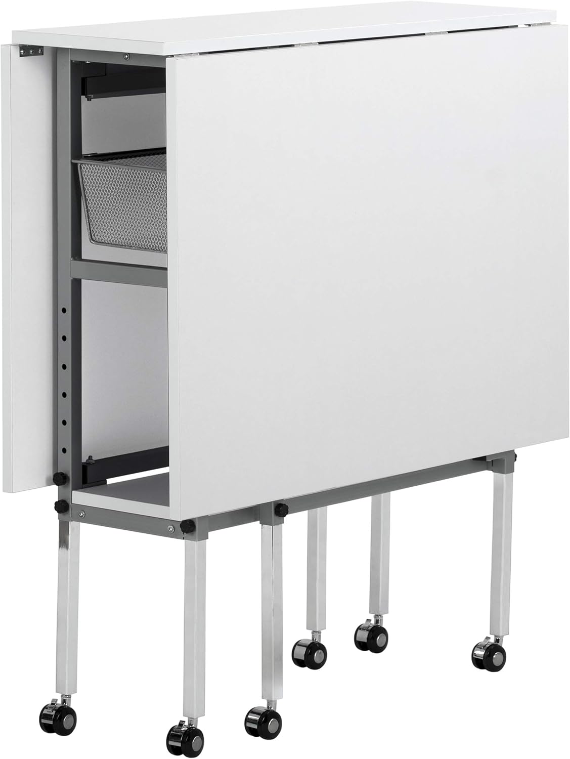 Sew Ready Hobby Cutting Table, 58.75"x36.5", White/Silver