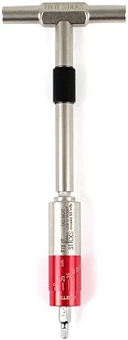 Fix It Sticks All-in-One Torque Driver Kit with T-Way Wrench, 15-65 in-lbs, Alloy Steel, Red
