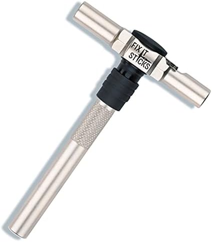 Fix It Sticks All-in-One Torque Driver Kit with T-Way Wrench, 15-65 in-lbs, Alloy Steel, Red