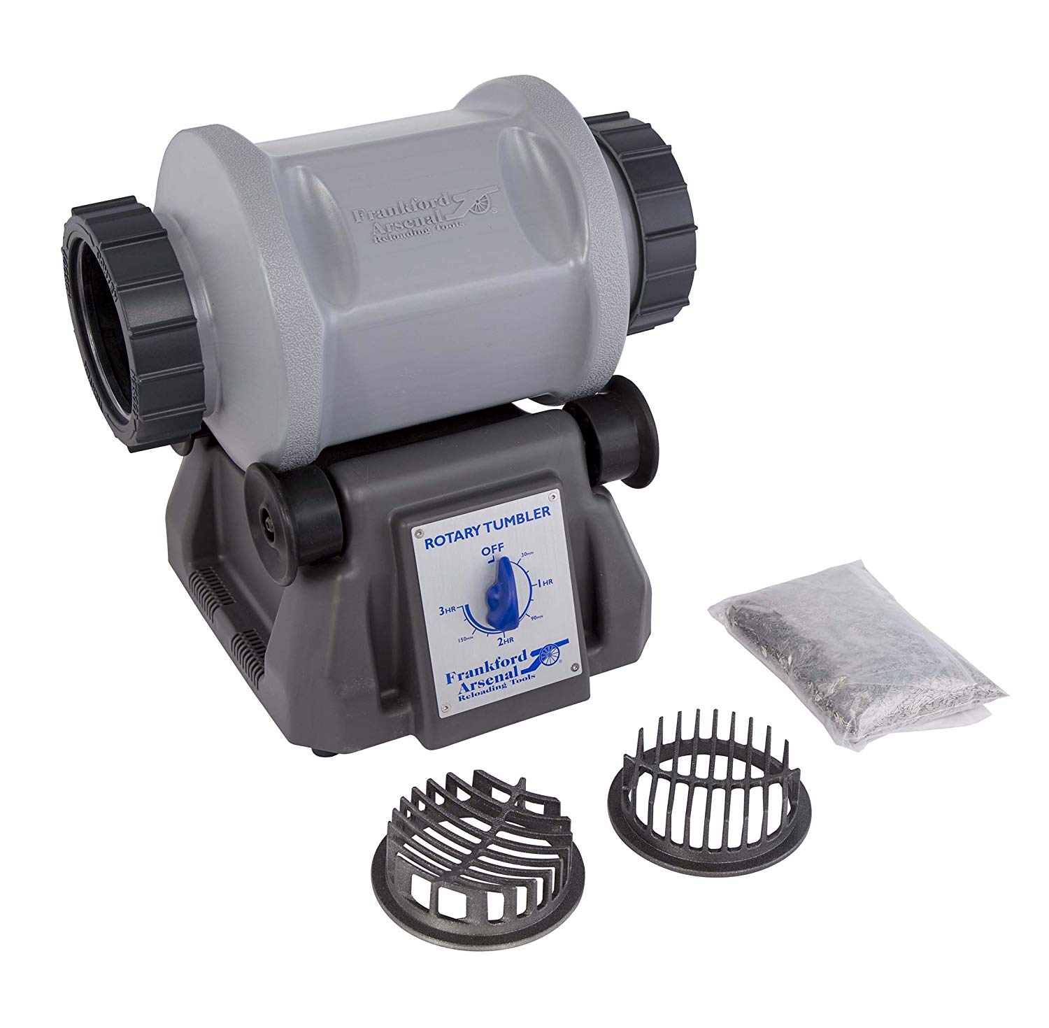 Frankford Arsenal Platinum Series 7L Rotary Tumbler & Media Separator for Reloading - Large Capacity, Easy to Use, Quiet Operation