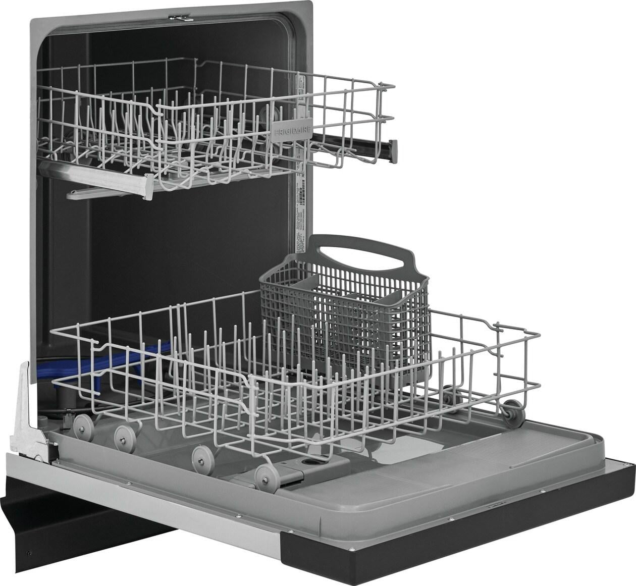 Frigidaire 24" Built-In Dishwasher FDPC4221AS, Stainless Steel, 12 Settings, Energy-Saver, 5-Level Wash