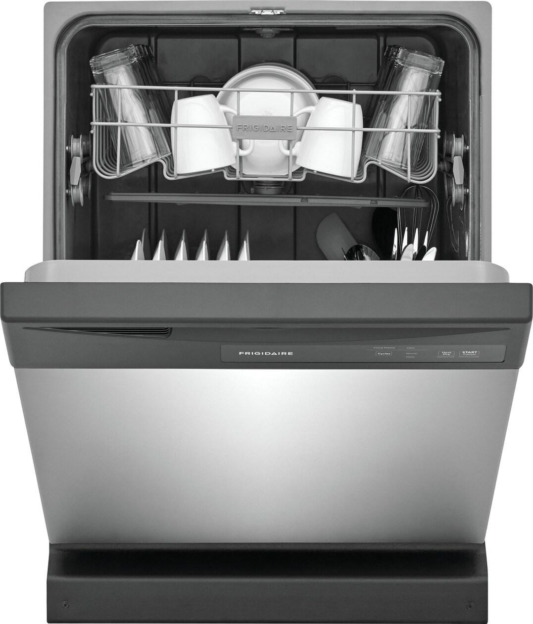 Frigidaire 24" Built-In Dishwasher FDPC4221AS, Stainless Steel, 12 Settings, Energy-Saver, 5-Level Wash