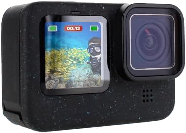 GoPro HERO12 Black Waterproof Action Camera, 5.3K HDR, 27MP, Stabilization, 64GB Card, Accessory Kit Bundle