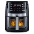 Gourmia 6-Qt Digital Air Fryer with 12 Presets & FryForce 360Â° Technology - Black